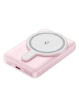 Vention FHSP0 20W magnetic 5000mAh powerbank (pink) Nødlader - Rosa - 5000 mAh