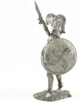 5 . Greek Hoplite 5 Cent Bc. Tin Toy Soldiers. 541/32 .