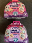 Little Live Pets Scruff Surprise Figure season 2 VET RESCUE x 2