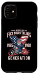 Coque pour iPhone 11 Fier Membre De La Génération X "Fuck Your Feelings".