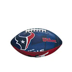 Wilson Ballon de Football Américain NFL JR TEAM LOGO, Taille Junior, Caoutchouc