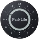 Park Life elektronisk P-skive - Carbon black