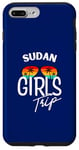 Coque pour iPhone 7 Plus/8 Plus Girls Trip Soudan Voyage Vacances Femmes Soudan