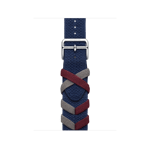 Apple Watch Hermès – Bridon Simple Tour i Navy, 41 mm