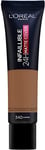 L'Oreal Paris Foundation, Infallible Matte Cover 24hour 340 Copper, Sweat-proof,