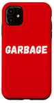 Coque pour iPhone 11 Garbage For Trump Team Garbage American Garbage Truck Funny