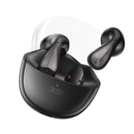 XO TWS Bluetooth-headset med opladningsetui og mikrofon - Svart