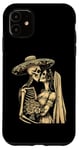 Coque pour iPhone 11 Day Dead Squelette Mariage Couple Mari Femme Dia de