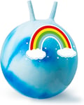 Tobar 38413 B0913B5ZGX Rainbow Space Hopper Bounce Ball, Multiple Colours, Larg