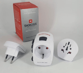 Skross Adapt To The World Pro+ Usb White inc vat CR044 AA 07