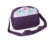 Bayer Chic 2000 853-73 Sac à langer pour poupée Motif fleurs violettes