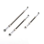 Professional Steering Link Set RC Spare Parts for Traxxas trx-4 RC Crawler(Silve