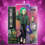 Poupée Monster High Deuce Gorgon avec animal de compagnie et accessoires