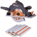 Scie Circulaire - EVOLUTION POWER TOOLS - R185CCSX - Coupe Multi-Matériaux - 1600W