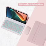 (xiaomi 5 5Pro 11inPink D) Tabletin suojus Mi Pad 6 Prolle 11 tuumaa, Näppäimistökotelo Xiaomi Pad 5 Pro 11:lle 12,4 tuumaa, Näppäimistön suojus Redmi Pad SE:lle 11" 10,61" Tietokoneen suojukset & Skins