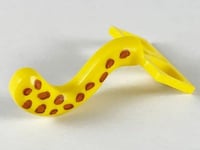 LEGO Minifigure Yellow Costume Tail Cat with Leopard Spots Pattern