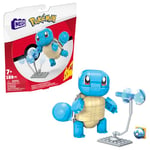 MEGA Pokémon Building Toys Set Build & Show Squirtle with 199 Pieces, Articulated and Poseable, 4 Inches Tall, for Kids, GYH00