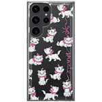 ERT Group Coque de téléphone Portable pour Samsung S23 Ultra Original et sous Licence Officielle Disney Motif Marie 008 Parfaitement adapté à la Forme du téléphone Portable, partiel imprimé