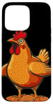 iPhone 15 Pro Max Chicken and Rooster Breast Costume Case