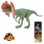 Jurassic World Dominion DILOPHOSAURRUS 12" Action Figure MATTEL BOXED Dinosaur