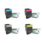 Original Lexmark 71B20K0 Toner Value Return Program Multipack