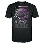 Funko Boxed Tee: Marvel - Black Panther - Medium - T-Shirt - Vêtements - Idée de à Manches Courtes pour Les Adultes Les Hommes et Les Femmes - Produits Officiels - Movies Fans