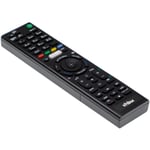 vhbw Replacement Remote Control compatible with Sony KD-49X8305C, KD-55X8505C, KD-55X8507C, KD-55X8508C, KD-55X8509C TV, Television