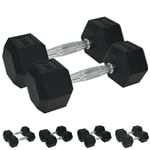 Urban Fitness PRO Hex Dumbbell - Rubber Coated (Pair)