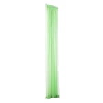 jieGorge 1 PCS Pure Color Tulle Door Window Curtain Drape Panel Sheer Scarf Valances, Home Textiles for Easter Day (Green)