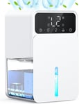 Dehumidifiers for Home, 1500ML Water Tank, Quiet Dehumidifier for Bedroom, 3 12H