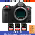 Canon EOS R5 C Nu + 3 SanDisk 32GB Extreme PRO UHS-II SDXC 300 MB/s + Guide PDF ""20 TECHNIQUES POUR RÉUSSIR VOS PHOTOS