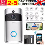 Ring Video Doorbell HD Wireless Doorbell Advanced Motion Detection Camera Silver