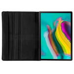 Coque Cool pour Samsung Galaxy Tab S5e T720 / T725 Similicuir Noir 10,5 po