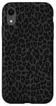 iPhone XR Black And White Cheetah Leopard Print Phone Case Cute Animal Case