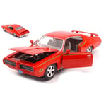 PONTIAC GTO JUDGE 1969 ORANGE 1:24 MotorMax Auto Stradali Die Cast Modellino