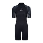 Mens Womens Swim Couple Diving Wet Suit Shorty Surfing Wetsuit 3mm Neoprene