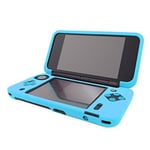 Housse étui protection silicone pour Nintendo NEW 2 DS XL (NEW 2DS LL) - Anti choc / rayures - Bleu - Straße Game ®