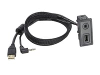 Acv 44-1324-002, 3.5 Mm (1/8"), Oem Usb / Aux, Usb-A / 3,5Mm, Hankjønn, Hunkjønn, Volkswagen