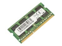 Coreparts - Ddr3 - Modul - 2 Gb - So Dimm 204-Pin - 1600 Mhz / Pc3-12800 - Ikke-Bufret - Ikke-Ecc - For Dell Latitude E5430, E5530, E6230, E6330, E6430s, E6530  Vostro 3560