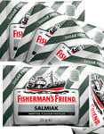 24 st Sockerfri Fisherman's Friend med Salmiak-smak 25 g - Hel Låda