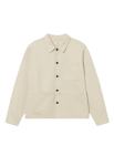 LES DEUX Journey Embroidery Overshirt Beige