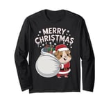 Merry Christmas Guinea pig Long Sleeve T-Shirt