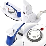 Portable Foldable Folding Compact Handheld Steam Travel Iron Temperature UK