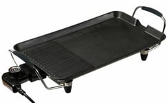 Vango Scran Portable Electric Camping Cooking Non Stick Griddle Fry Up Hot Plate