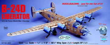 Guillow's Consolidated B-24D Liberator Model Kit, Small (US IMPORT)