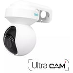 Ultra Secure - Caméra compatible UltraCAM - Suivi intelligent / 4K 8MP / WiFi 6 / dc 12V / Zoom optique 3X / IP64 / projecteur / app