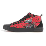 AKEDO x Game of Thrones Fire And Blood All Black Signature High Top - UK 3 / EU 35.5 / US Men's 3.5 / Women's 5