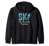 Ski like there is no Tomorrow Water Ski Zip Hoodie