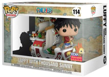 Figurine Funko Pop - One Piece N°114 - Luffy Avec Thousand Sunny (65367)