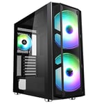 Boîtier Grand Tour E-ATX Majes 20 Evo RGB avec Panneau Vitré, Noir